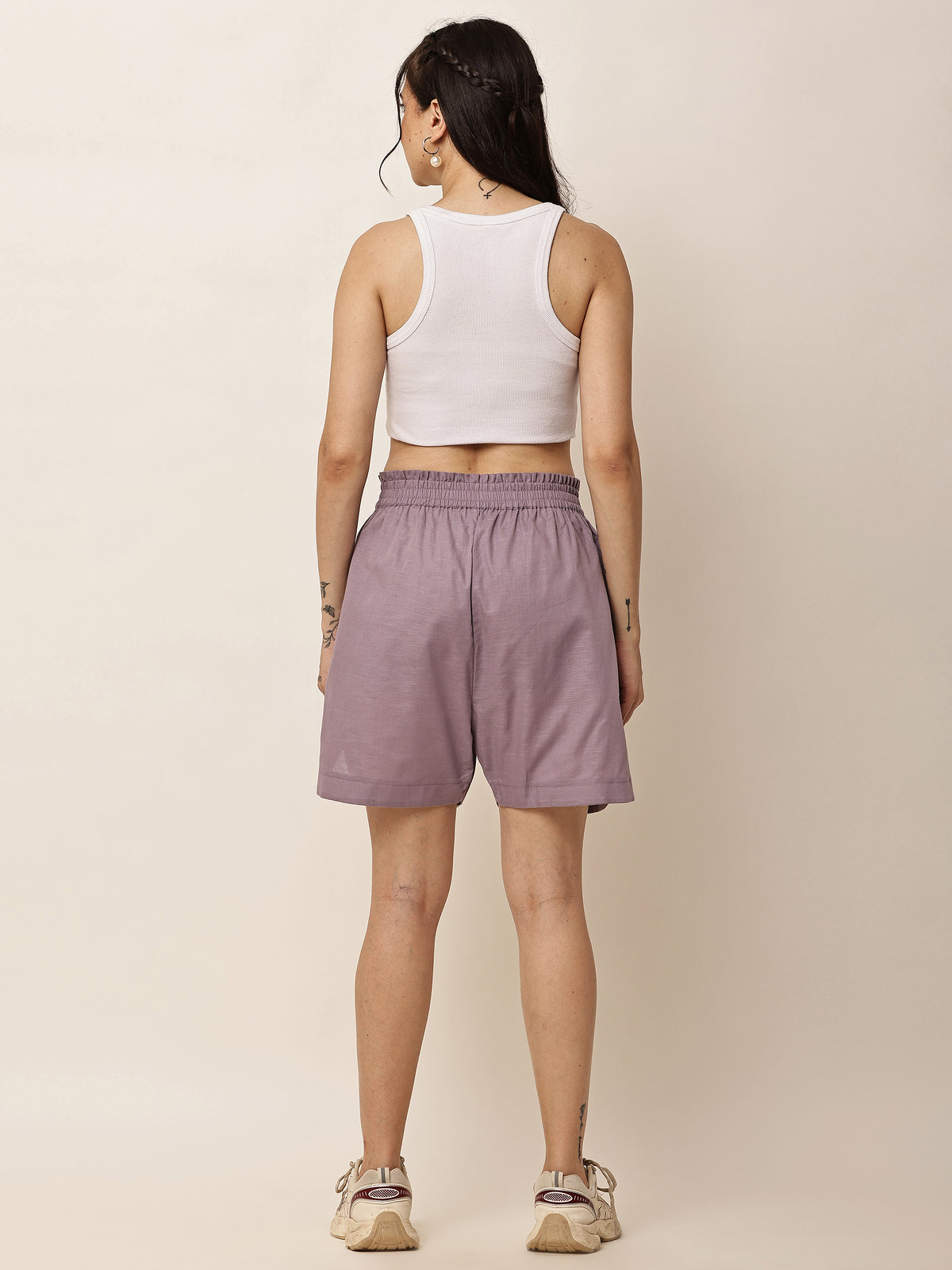 Relaxed Shorts — Lavender